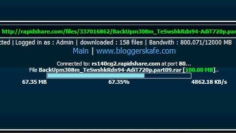 fastest download from rapidshare