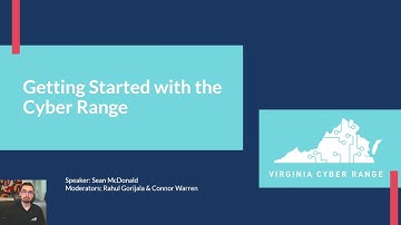 Getting Started with the Cyber Range