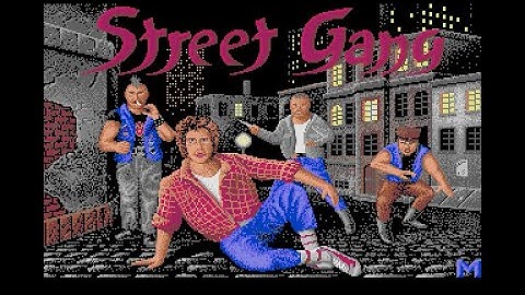Street Gang Review for the Atari ST by John Gage