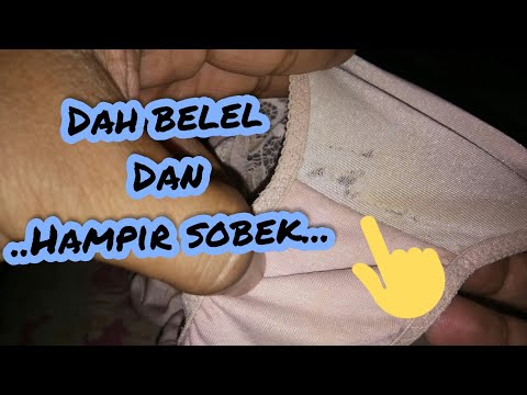 hampir sobek Dan belel/celana dalam wanita sexi(@Vini Gallery) # review#unboxing..