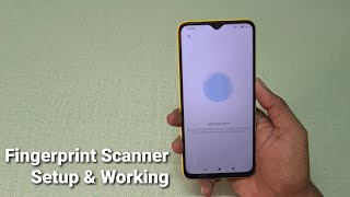 Poco M3 Fingerprint Scanner Setup & Working