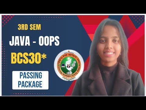 Java oops vtu 3rd sem passing package - YouTube