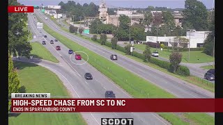 Full Multi-state chase ends in Spartanburg County News