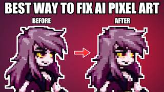 Turn Messy AI Videos Into Pixel Art Game Sprites