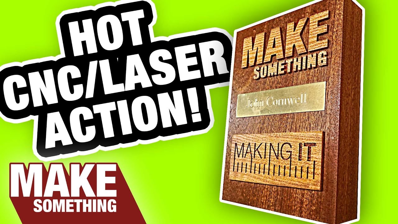 It’s Mahogany You Idiot! Making a Plaque From Wood and Brass.