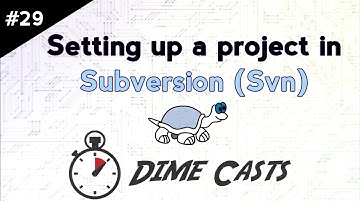 Setting up a Project in Subversion (Svn)