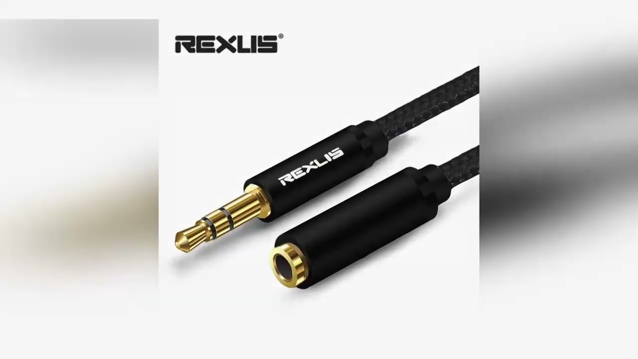 Premium Stereo Earphone Extender Aux Cord Male to Female Audio Extension Cable For PC Laptop Phone