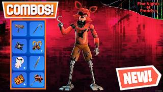 FOXY THE PIRATE *BEST* Skin Combos (FIVE NIGHTS AT FREDDY'S!) - Fortnite