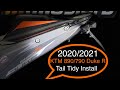 2020/2021 KTM 890/790 Duke R - Tail Tidy Install Mods (Mustard Bikes)