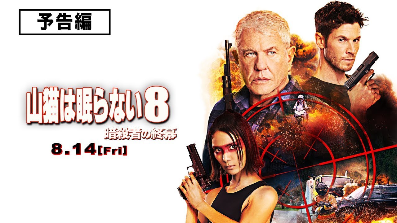 秋元才加ハリウッドデビュー トム ベレンジャー出演の大人気ミリタリー映画最新作 山猫は眠らない８ 暗殺者の終幕 8 14 金 劇場公開 Youtube