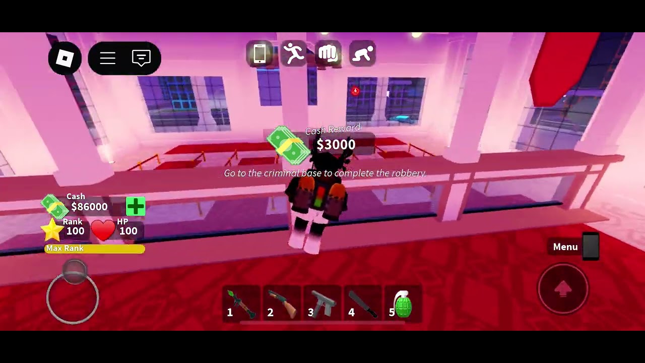 Mad City: Playing until Auto Arrest