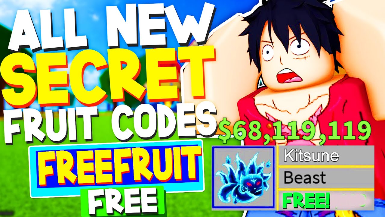 ALL NEW *SECRET* CODES in BLOX FRUITS CODES (Blox Fruits Codes