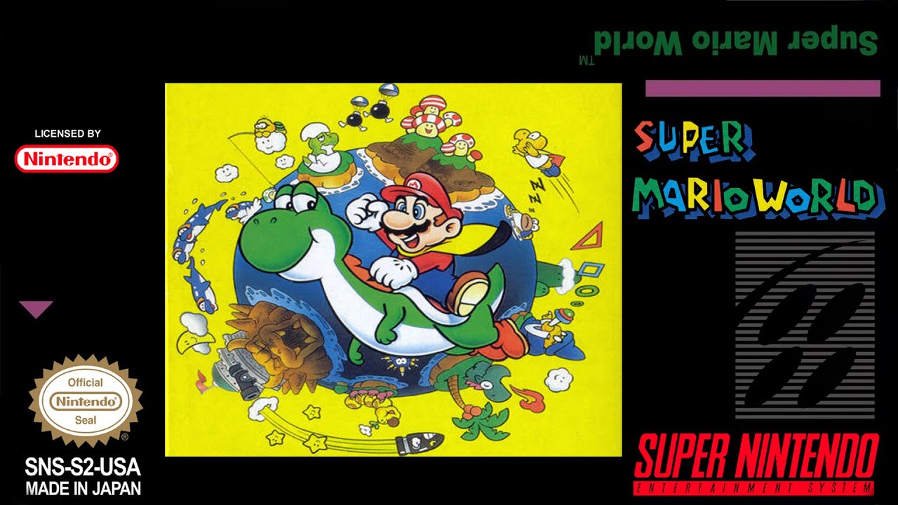 O lago da vida infinita de Super Mario World 