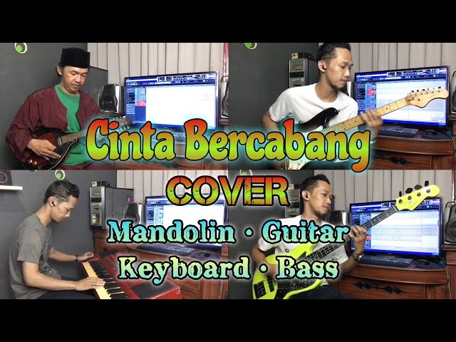 Cinta Bercabang - Cover Mandolin Guitar Keyboard Bass class=