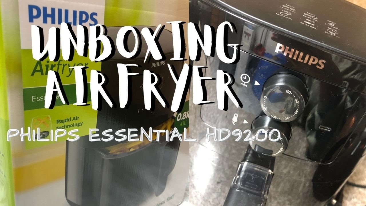 Unboxing + Review] Philips Essential Airfryer HD9200 