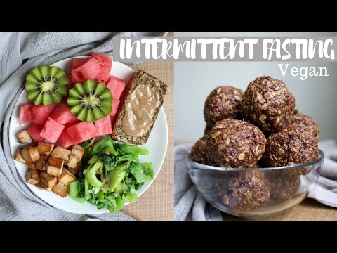 VEGAN WHAT I EAT IN A DAY #9 | Meals While Intermittent Fasting in 60 Seconds