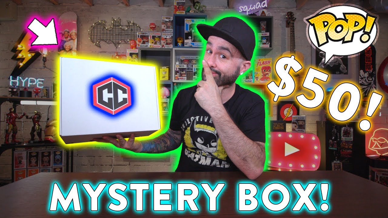 $50 Funko Pop Mystery Box Unboxing - GRAIL or FAIL?!