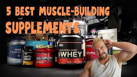 My TOP 5 muscle-gaining SUPPLEMENTS + Dosing & Timing!