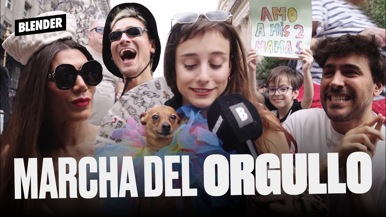 BLENDER en LA MARCHA DEL ORGULLO LGBT