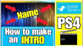 How to make an Intro on Sharefactory Easy method (no PC or USB needed)