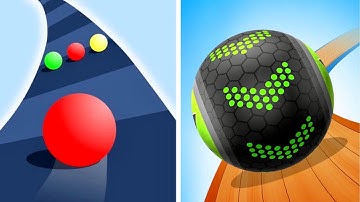 Color Road Vs Going Balls Android iOS walkthrough Mobile Gameplay DWE54