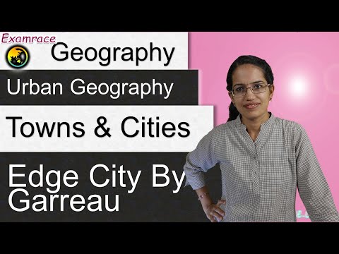 Edge City by Garreau: Uptowns, Boomers, Greenfields; Lone Eagle Cities (Urban Geography)