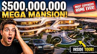 🔴 LIVE : Inside the Most Expensive $500,000,000 Mega Mansion Ever Built | Zaha Hadid