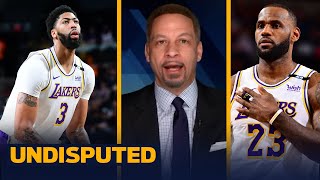 Anthony Davis was very bad and to blame for the Lakers' loss — Chris Broussard | NBA | UNDISPUTED