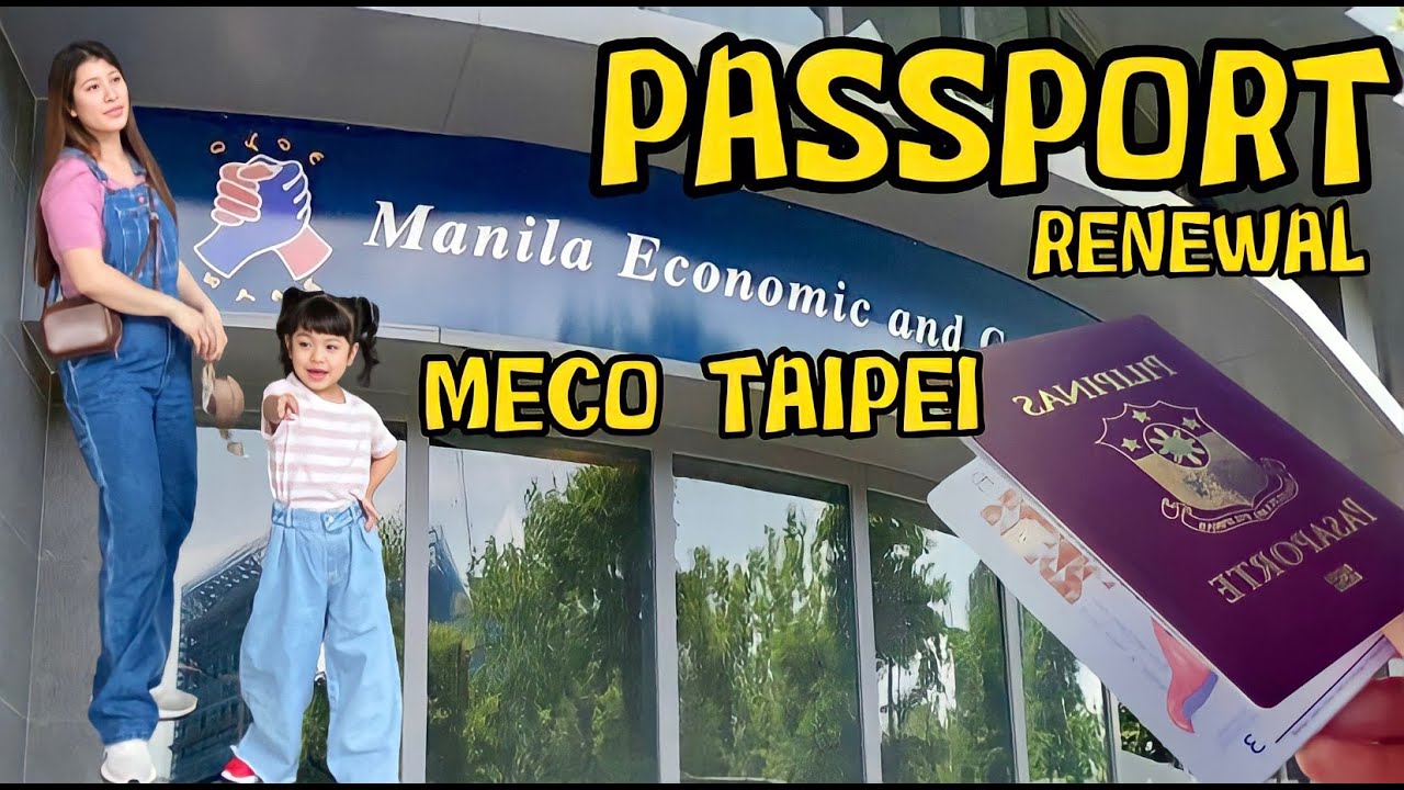 Apply RENEWAL Passport sa MECO Taipei REQUIREMENTS & FEES YouTube