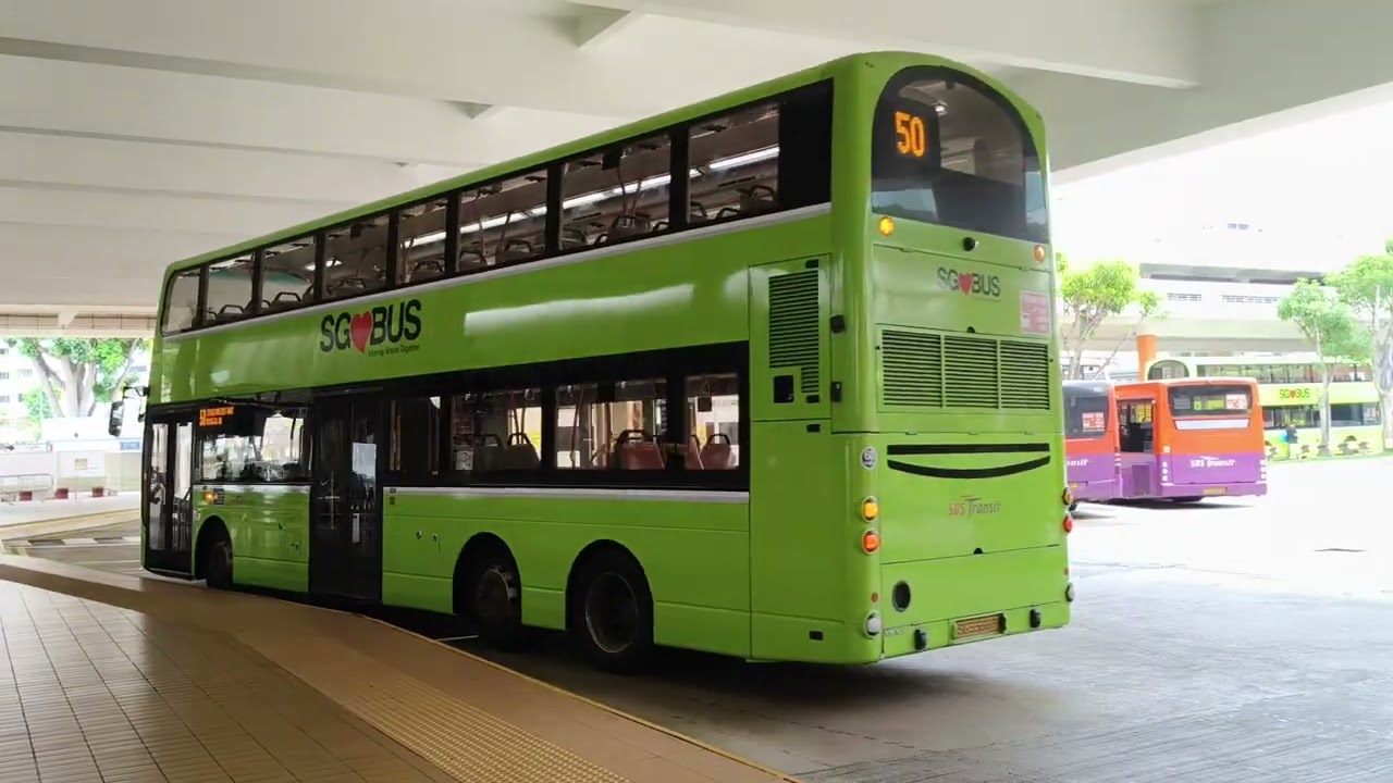Buses at bishan bus interchange, Singapore 2025