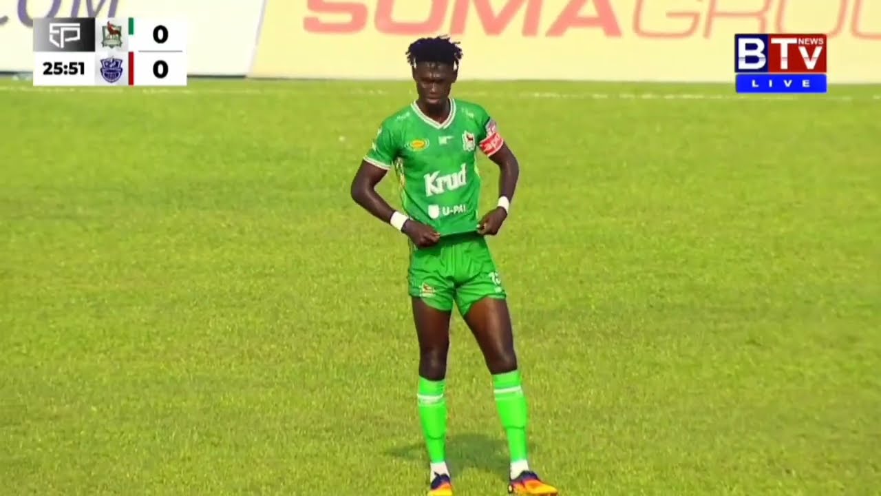 Samuel Ofori (15) Vs Boeung Ket FC• Ofori Defensive Skills Show In Kirivong Sok Sen Chey FC 