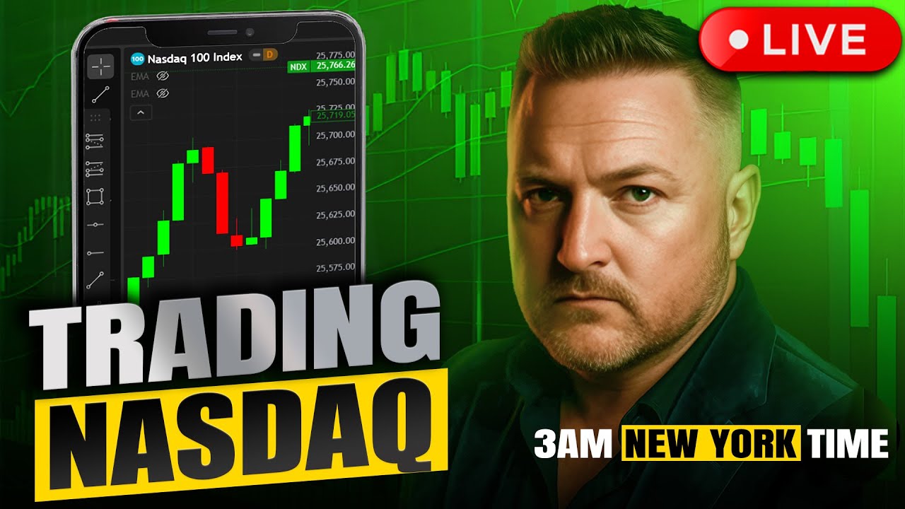 🔴Live Futures Trading – London Session (NQ & ES)