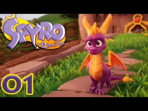 THIS LOOKS SO GOOD! Spyro the Dragon #01