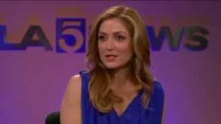 Rizzoli and Isles Sasha Alexander Interviewed on KTLA season 2
