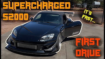 Supercharged S2000 Build Series Pt 6: First Drive!
