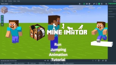 Run Jumping Animation: Minecraft Animation Tutorial