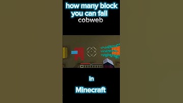 🤔from How many block you can fall on Minecraft 🤔 #minecraft #capcut #challenge #minecraftmeme