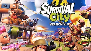 Survival City - Zombie Base Build and Defend (Gameplay Android)