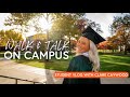 College student vlog  bgsu campus walk and talk tour with senior clare caywood