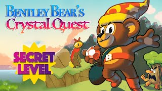 Atari 7800: Bentley Bear's Crystal Quest - Finding the Secret Level