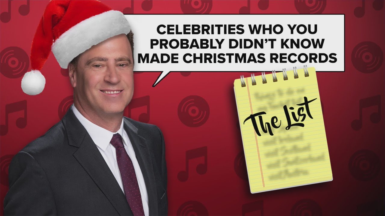 The List: Mike Toomey's list on celebrities who made Christmas records