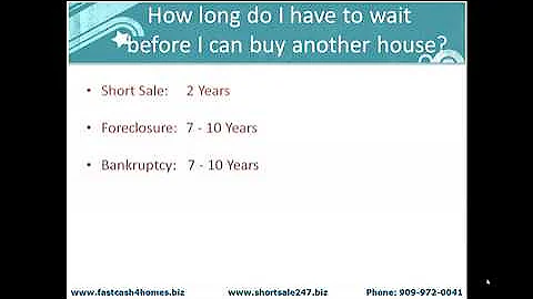 How Short Sale, Foreclosure and, Bankruptcy Can Affect Credit of Homeowner