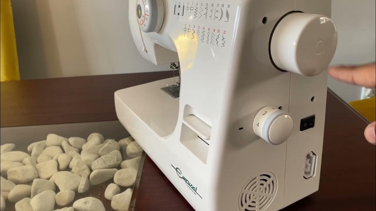 How to set up your Empisal expression sewing machine Model no.889