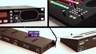 TP8000 - New KROMA by AEQ Intercom User Panels