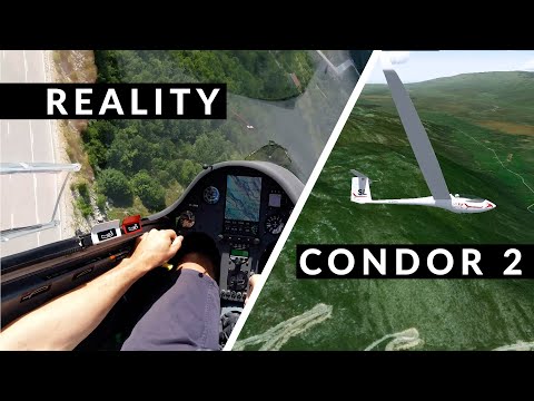 TOP 3 - Real Flying vs. Condor 2 Simulator