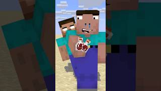HELP Herobrine become the fastest #shorts #anime #trending