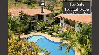 From Sale-Condominium Tropical Waves #8-Las Palmas-Playas del Coco-Costa Rica