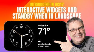 New Interactive Widgets and Standby Mode on the iPhone with iOS 17 - My Favorites!