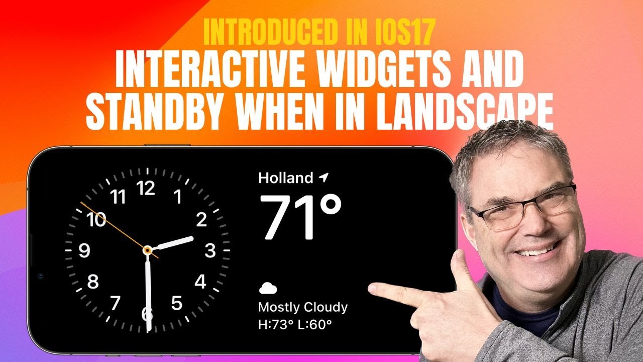 New Interactive Widgets and Standby Mode on the iPhone with iOS 17 - My ...