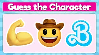 Guess the Barbie Character by the Emojis